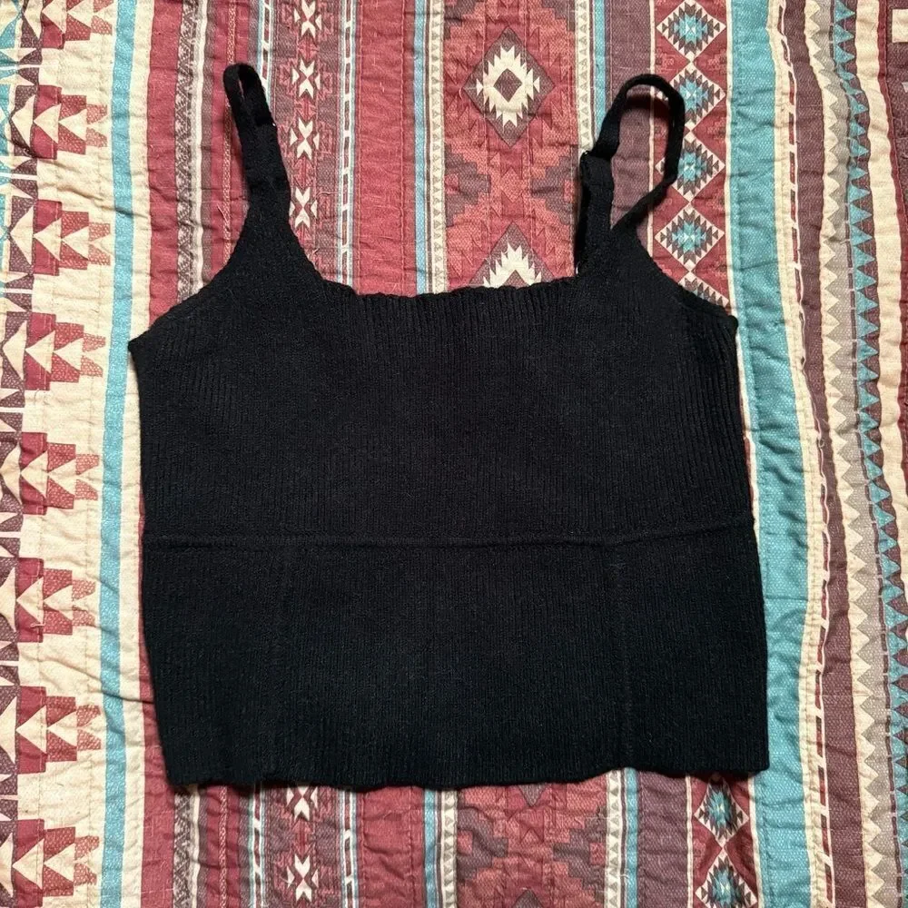 ASTR the label black tank top size medium